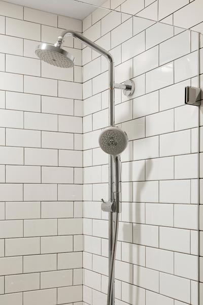 large shower head bathroom remodel
